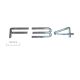Sealine F34 Chrome Emblem