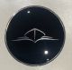 Sealine Steering Wheel Badge New Logo Black/Silver 49mm
